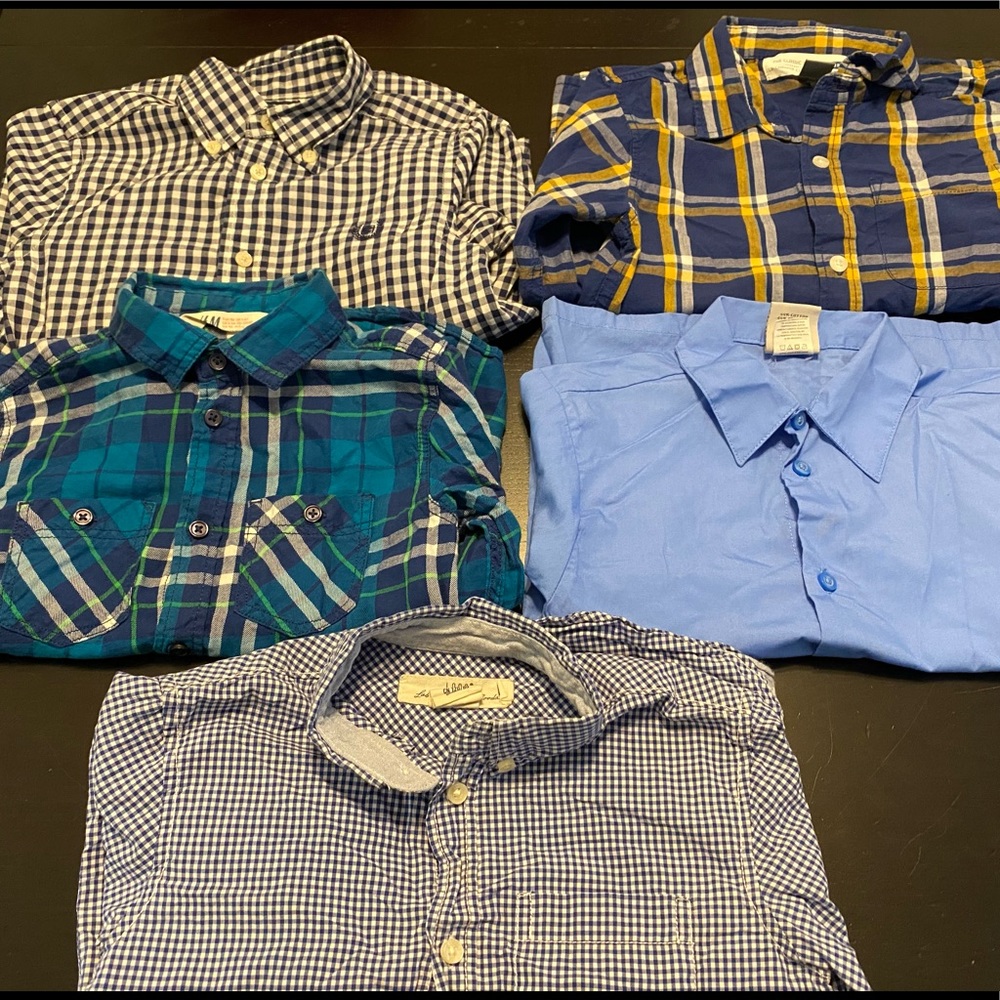 Bundle Boys shirts H&M CHAP Old Navy Perry Ellis